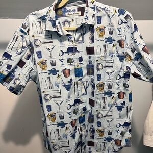 Tommy Bahama Blue Drink Men's Shirt